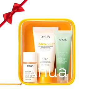 Kit de Viaje Anua Sun-Ready, Aceite Limpiador con Protector Solar Zero-Cast, Limpiador Facial, Tamaño Mini, Set de Cuidado Facial Coreano - Product Image 1