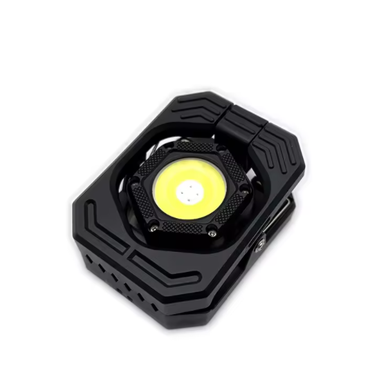 SOHOT Rechargeable LED Work Light with Clip Rotatable & Foldable Design-DC 12V Mini Outdoor Use