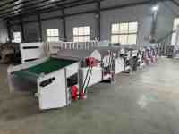 Machine de fabrication de fil à partir de fibres de déchets de coton, machine de recyclage de textiles usagés, ligne de garnissage