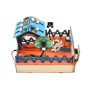 Robotlinking Smart Home Starter Kit Leren Programmeerkits Met Esp32 Board Tutorial Houten Huis Iot Voor <span class=keywords><strong>Arduino</strong></span> Met Wortel - Product Image 2