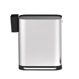 <span class=keywords><strong>Cubo</strong></span> de <span class=keywords><strong>Basura</strong></span> <span class=keywords><strong>Rectangular</strong></span> Resistente de 60L con Acabado Satinado Mate, Pedal Metálico, Inducción de Hierro, para Cocina/Baño/Oficina, Reciclaje de Residuos - Product Image 2