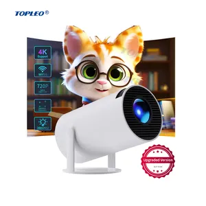 Topleo projector data show smart android tv projector home theater short throw led LCD proyector video projector 4k