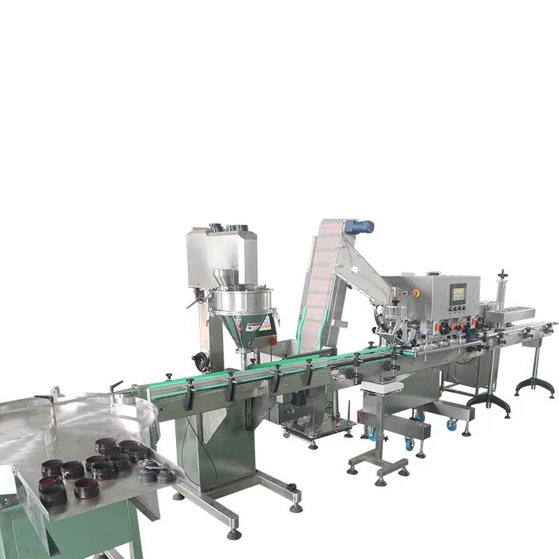 Otomatik 100g Baharat Tozu dolum paketleme makinesi Üretim Hattı