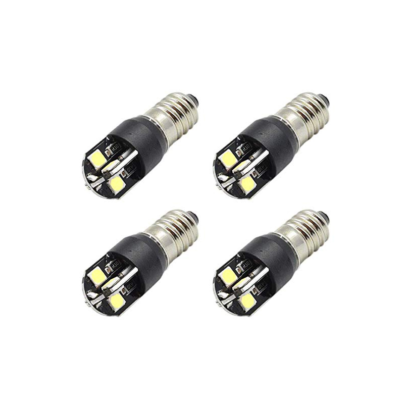 Mini ampoule LED e27 de haute qualité, pour éclairage Miniature, équipement, lampe LED 6V 12V 24V 36V, E10 BA9S 8SMD, CE