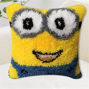 <span class=keywords><strong>Kit</strong></span> de crochet de verrouillage pour éléphant animal en toile pré-imprimé, taie d'oreiller personnalisée pour adultes et débutants - Product Image 3