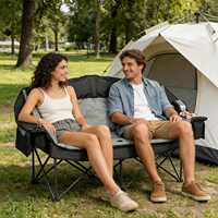 Chaise pliante portable, table et chaise de camping d'extérieur, chaise pliante pour le camping