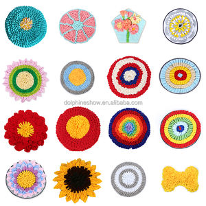 Yaratıcı renkli köpek koklama Mat gıda gizleme oyun pedi özel burun çalışması bulmaca halı Pet Snuffle paspaslar - Product Image 3