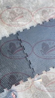 Haute qualité Durable 1.22m * 1.83m anti-dérapant tapis en caoutchouc de vache matelas de décrochage de cheval feuille de caoutchouc industriel