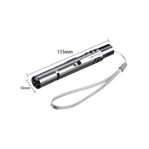 Draadloze Usb Arts Verpleegster Pocket Clip Penlight Led Wit Geel Licht Zaklamp Mini Medische Pen Licht