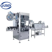 Machine d'étiquetage automatique de manchons thermorétractables en PVC GUBEK