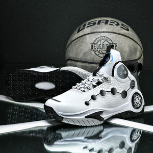 Quantité minimale de commande 1 marque Logo étiquette personnaliser hommes haute qualité <span class=keywords><strong>mode</strong></span> Cool enfants sport baskets maille respirant chaussures de <span class=keywords><strong>basket</strong></span>-ball <span class=keywords><strong>pour</strong></span> les femmes - Product Image 5