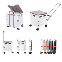 Chariot pliable d'usine Baoyu Chariot pliant Chariot pliable avec caisse de rangement