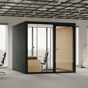 Flexspace Nouvelle chambre silencieuse dans la chambre Intimité Bureau Pod Cabine téléphonique Mobile Portable Bureau Insonorisé Pod de réunion à vendre - Product Image 6