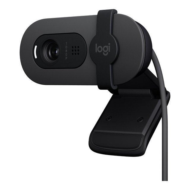 USB Type-A Webcam BRIO 100 Graphite 960 001585 1080p FULL HD