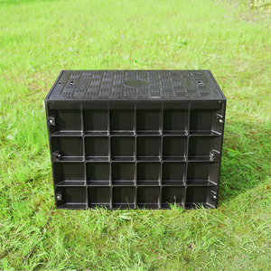 FCST-TH-SMC08 Glasvezel SMC Handgat Fiber Optische <span class=keywords><strong>Manhole</strong></span> Kamer voor FTTH Ondergrondse Kabelverbinding en -aansluiting - Product Image 1