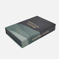 Emballage alimentaire de luxe en carton rigide pour cadeaux, sachets de thé, bonbons, grains de café, boissons énergisantes, matériaux recyclés, vente en gros directe usine