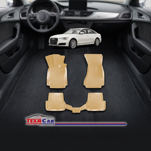Alfombrillas 3D para Auto, Color Beige, para Audi A6 C7 2011-2018 - Product Image 3