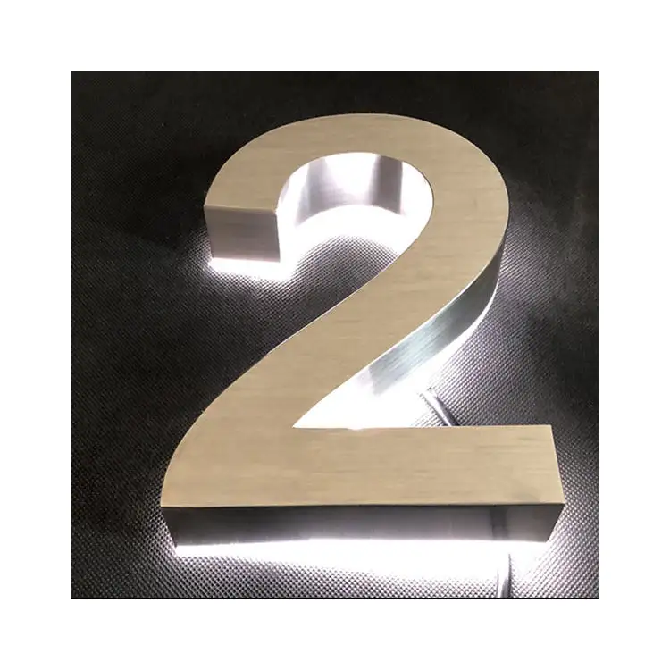 Outdoor Waterproof Led Letter Sign 3D Led Channel Letter Sign Shop Frontlit Letter luminous Logo