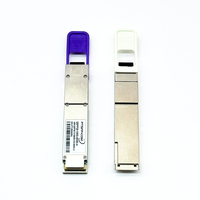 Module optique à fibre QSFP28 BIDI ER 100G, 1310Tx/1280Rx 80km Interface LC, DDM Hot-Pluggable, Compatible Universel