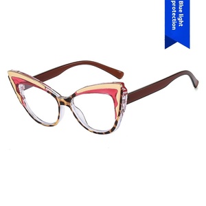 Occhiali Anti Luce Blu Stile Cat Eye Tendenza 2025, Montature Unisex di Lusso Moderne, Personalizzabili con Logo - Product Image 2