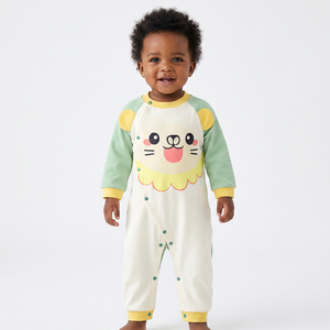 Fabricant de vêtements pour bébés unisexes, fournisseur en gros de barboteuses en coton doux, barboteuses écologiques pour bébés - Product Image 1