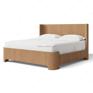 FERLY Elegante Letto King Size in Legno con Comodini Set Completo di Mobili di Lusso per Camera da Letto - Product Image 2
