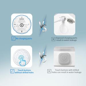 SANSI actualizado inalámbrico recargable piscina estanque luces RGB LED sumergibles lámparas subacuáticas que cambian de Color completamente sellado ABS PC - Product Image 2