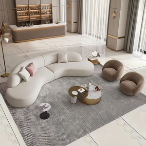Modern Simple Elegant Minimalist Office for Hotel Living Room Modern Style for Office Bar Use Reception S01-<b>2</b> Modern Design Slee - Product Image 5