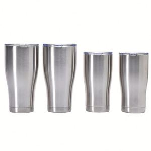 30oz Waist Stainless Tumbler Scratch Resistant Matte Daily Home Office Drink <b>Mug</b> - Product Image 3