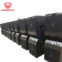 Vtx Audio Profesional V25 Dual 15 Inci Tiga Cara Luar Ruangan PRO Audio Line Array Speaker