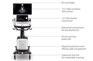 نظام فحص الموجات فوق الصوتية للتشخيص البيطري من ميندراوي 5 بشاشة تعمل باللمس عالية الدقة من ميندراوي مقاوم للوهج - Product Image 5