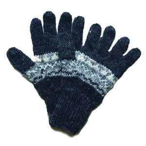 <span class=keywords><strong>Gants</strong></span> en laine tricotés à la main pour femmes adultes, design nordique multicolore, doux et confortables pour l'hiver, en fil d'<span class=keywords><strong>Islande</strong></span>, personnalisables - Product Image 3