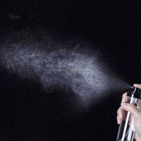 Bouteilles de pompe à brouillard fin de soins de la peau cosmétiques transparents 50ml 80 ml 100 ml 120ml Bouteille de pulvérisation continue d'essence en plastique PET
