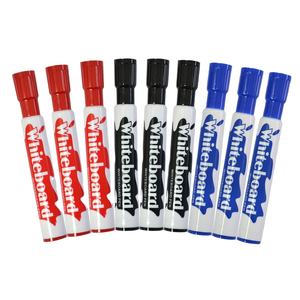 Marcadores de Pizarra Blanca de Bajo Olor, 3 Colores, Personalizables, para Niños, Maestros, Refrigerador, Escuela, Oficina, Hogar - Product Image 1