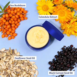 Crema facial hidratante <span class=keywords><strong>de</strong></span> caléndula orgánica vegana OEM ODM con reparación <span class=keywords><strong>de</strong></span> la piel blanqueamiento beneficios nutritivos - Product Image 3