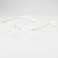 Monture de lunettes pour femmes incrustée de diamants de luxe, monture optique haut de gamme tendance