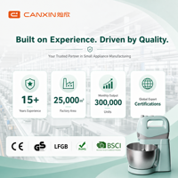 Robot culinaire multifonction 3-en-1 CANXIN pour pâtisserie, batteur sur socle pour pâte, café, œufs et mélangeur de gâteaux