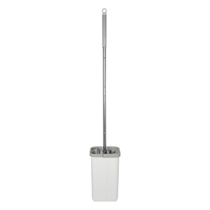 Serpillières en microfibre, serpillière à main libre avec seau, serpillière plate avec seau auto-pressant, serpillière magique pour le nettoyage des sols de la maison et de la cuisine, serpillière anti-rayures - Product Image 4