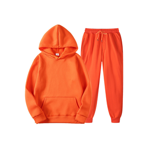 <span class=keywords><strong>Ensemble</strong></span> sweat-shirt et pantalon de survêtement unisexe grande taille, <span class=keywords><strong>prix</strong></span> de gros personnalisé, automne, écologique, coupe-vent, respirant, design 2 en 1 - Product Image 4