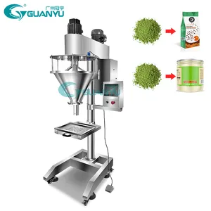 Multi-Function Semi-Automatic Coffee Plastic Bag Filler Auger Salt Powder Filling Machine PLC control Powder filler