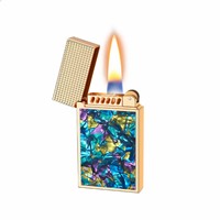 Briquet à kérosène rétro, briquet mécanique vintage personnalisé, briquet à cigare de luxe en métal, briquet à cigarettes