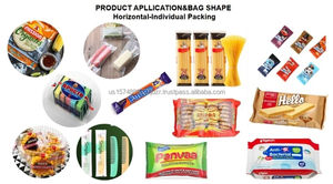 Máquina de embalaje de flujo multifunción personalizada Máquina de embalaje de flujo horizontal para alimentos - Product Image 6
