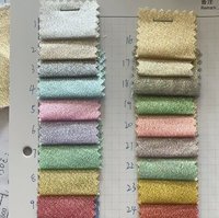Tissu brocart Lurex 100% polyester antistatique sergé 150D pour rideaux et mariages