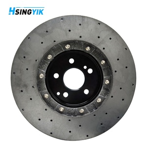 Kit de disque de frein universel en carbone céramique 350mm 370mm 390mm pour <span class=keywords><strong>Mercedes</strong></span> CL CLS Classe <span class=keywords><strong>E</strong></span> AMG GTR A45 W140 W210 - Product Image 2
