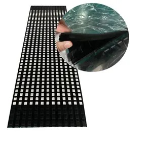 Conveyor Drum Roller Diamond Ceramic Rubber Pulley Lagging Sheet