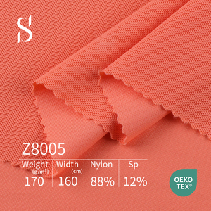 <span class=keywords><strong>Tissu</strong></span> léger en maille piqué extensible 88/12 Nylon Spandex 170 g/m² <span class=keywords><strong>pour</strong></span> chemises de golf, polos et sellerie automobile – Vente en gros - Product Image 2