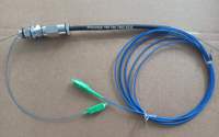 Kabel Patch serat optik dalam ruangan mode OM4 50/125um LC APC ke LC 1m 2m 5m PVC/OFNP Jumper serat optik