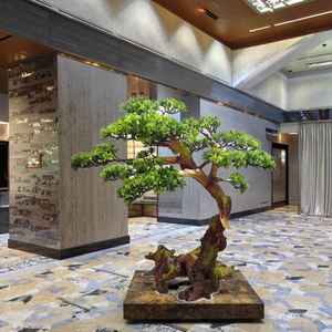 Cây thông <span class=keywords><strong>bonsai</strong></span> Nhật Bản mini trong nhà 40cm, gỗ thật, nhân tạo, bán buôn - Product Image 4