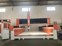 Machine de gravure CNC pour panneaux en mousse PVC, EPS et bois, 3 axes, 4 axes, 5 axes, 3100*4100*1200mm