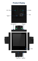 Tablette Android NFC tactile 4 pouces encastrable/de bureau pour le contrôle d'accès intelligent des hôpitaux